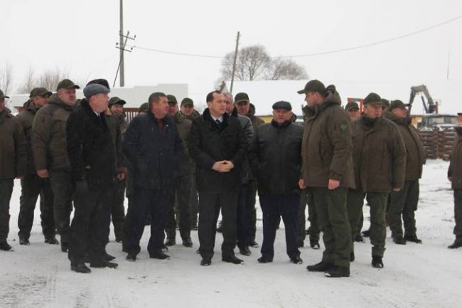 Волинський лісгосп запустив нову сучасну лінію з переробки деревини. ФОТО
