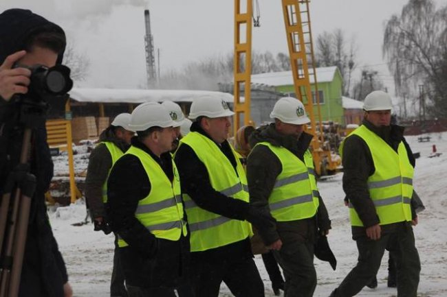 Волинський лісгосп запустив нову сучасну лінію з переробки деревини. ФОТО