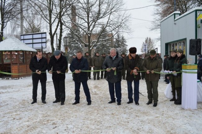 Волинський лісгосп запустив нову сучасну лінію з переробки деревини. ФОТО