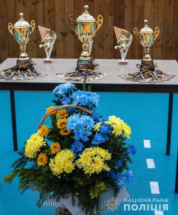 Команда ГУНП у Волинській області виборола перше місце на змаганнях із футзалу 