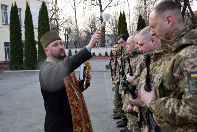 У Луцьку новобранці–прикордонники склали військову присягу. ФОТО
