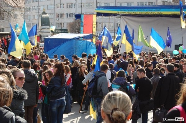 У Луцьку – студентське «євровіче». ФОТО