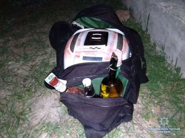 На Волині вночі поліцейські спіймали злодія