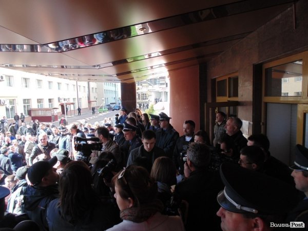 У Луцьку пікетували міліцію. ФОТО