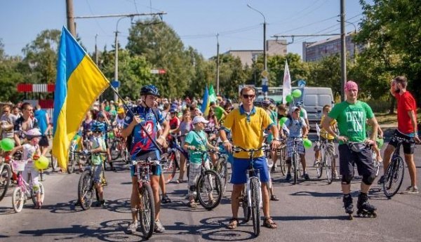 У Луцьку вдруге відбувся зелений вело-екофест. ФОТО