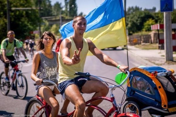 У Луцьку вдруге відбувся зелений вело-екофест. ФОТО