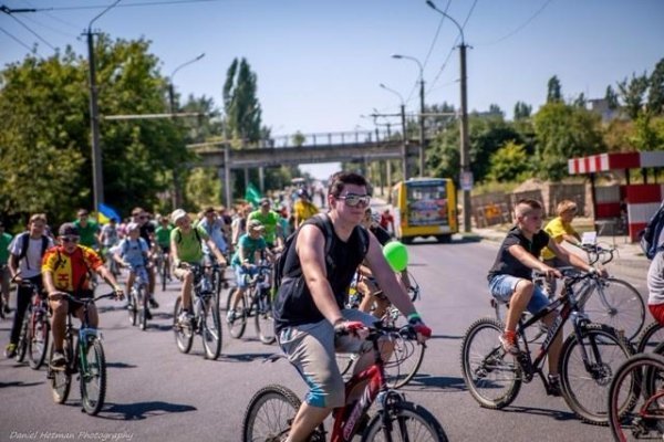 У Луцьку вдруге відбувся зелений вело-екофест. ФОТО