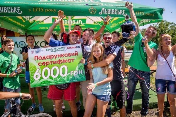 У Луцьку вдруге відбувся зелений вело-екофест. ФОТО