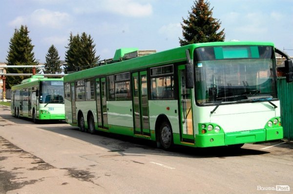 У Луцьку – чотири оновлені тролейбуси