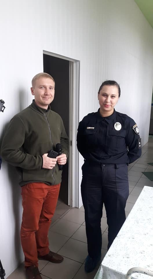 Луцькі патрульні поділилися кров'ю. ФОТО