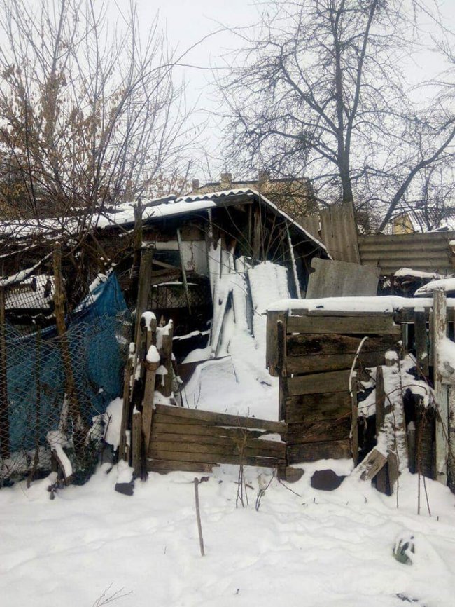 Поблизу Луцького замку муніципали виявили занедбані сараї. ФОТО