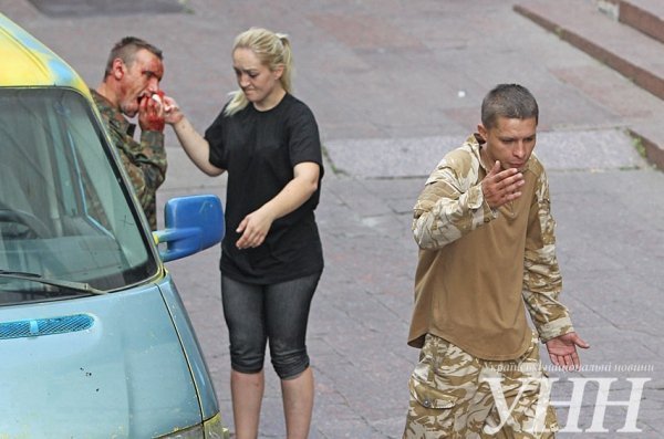 У центрі Києва − вибух. ФОТО