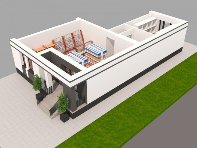  План комерційного приміщення у ЖК «Юпітер»