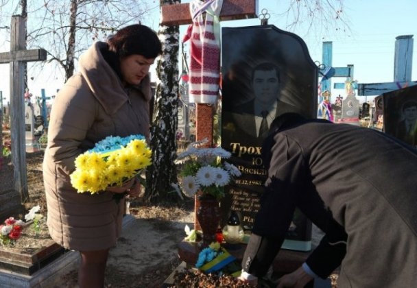 На Волині вшанували загиблого воїна. ФОТО