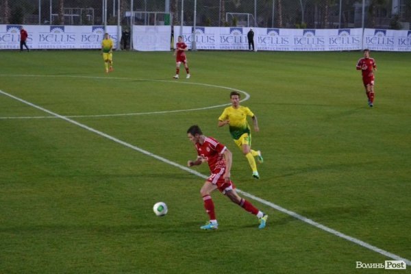 «Волинь» проти «Анжі». ФОТО. ВІДЕО