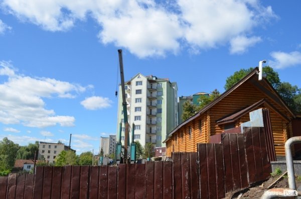 Церкву в центрі Луцька будують незаконно, - активісти 