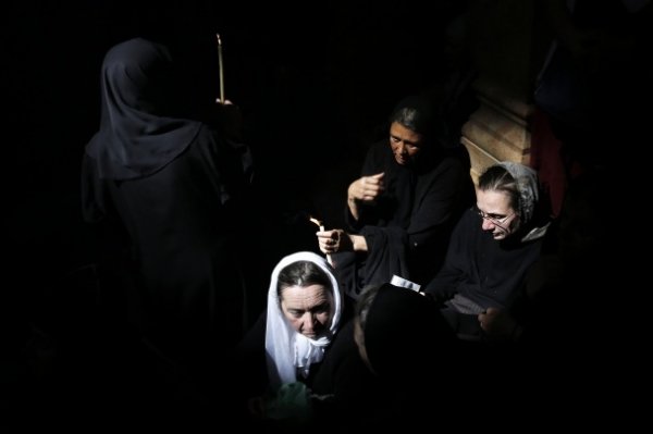 Сходження Благодатного вогню. ФОТО