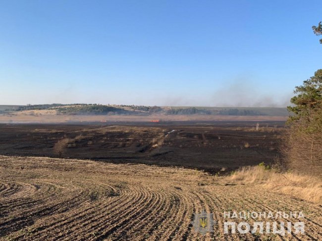 Затримали волинянина, через якого згоріли понад 100 га полів