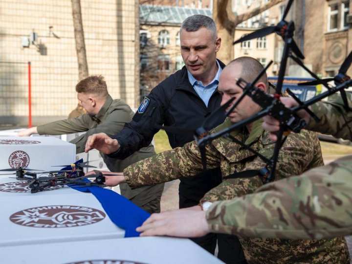   4 бригада НГУ отримала чергову партію допомоги від киян – 400 FPV-дронів, - Кличко