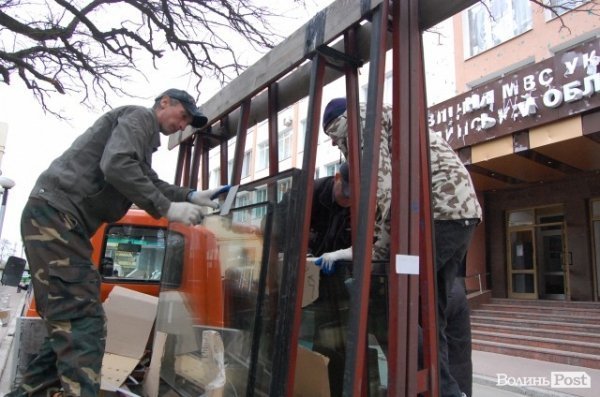 У Луцьку почали ремонт приміщення міліції. ФОТО