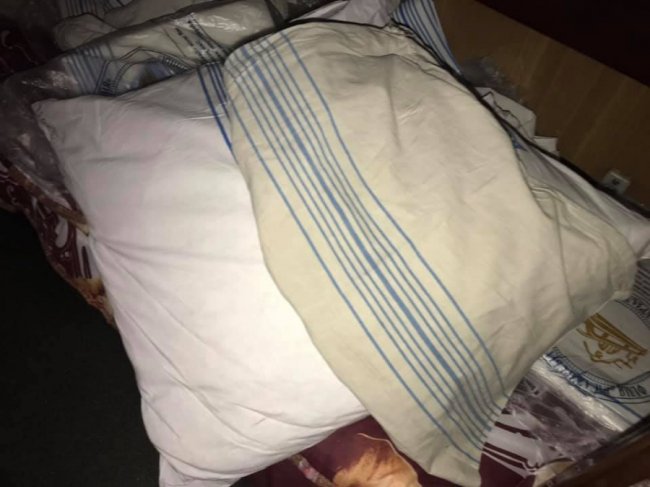 «Сіра тряпка – це наволочка, яку мені видали», –  лучанка про сервіс потяга «Київ-Ковель». ФОТО