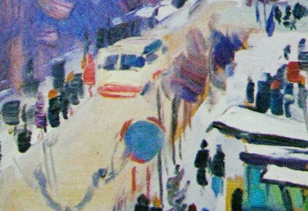 Луцький транспорт на картинах Якубека. ФОТО