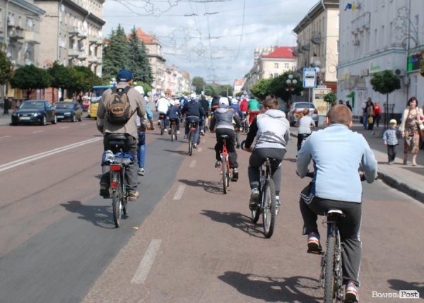 «Велоатлетичний» пробіг Луцьком. ФОТО
