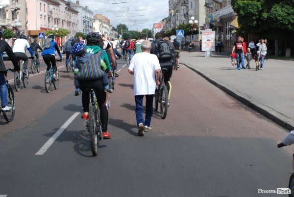 «Велоатлетичний» пробіг Луцьком. ФОТО