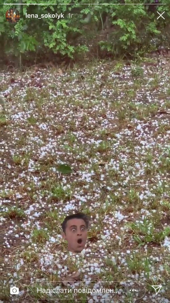 На Волині випав град розміром з вишню 