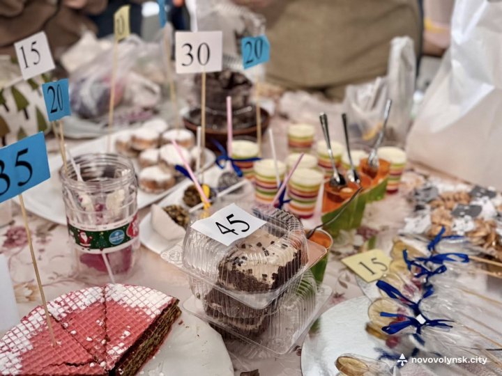 На благодійному ярмарку у Нововолинському ліцеї зібрали понад 140 тисяч