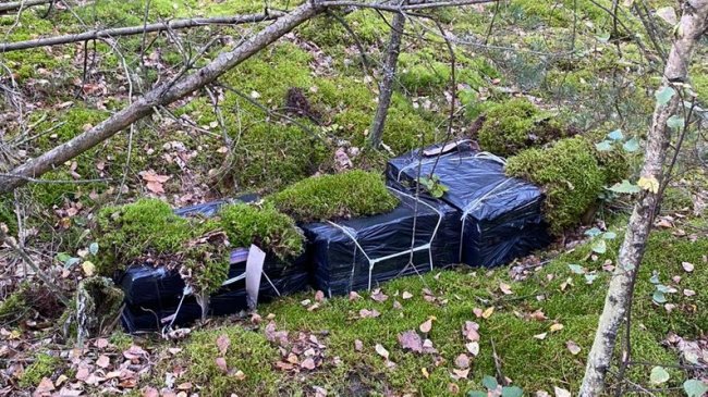 Двоє волинян намагалися переправити до Польщі вісім ящиків цигарок. ФОТО