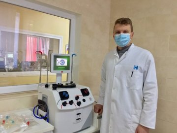 У ковельській лікарні запровадили нову процедуру очищення крові