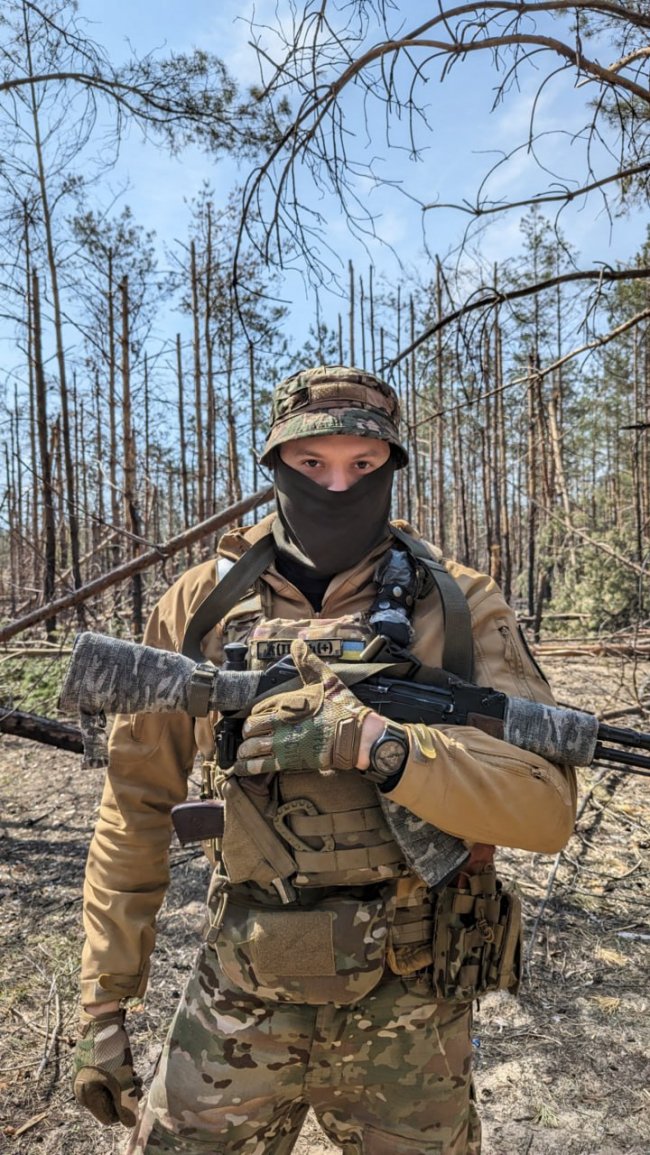 Волинський поліцейський на фронті знищив бліндаж із загарбниками