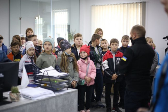 На аварійно-диспетчерській-службі АТ «Волиньгаз» школярам розповіли про безпечне користування газом