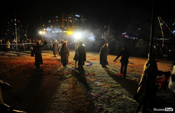 «Різдво у Луцьку»: вражаюче театральне дійство від гостей зі Львова