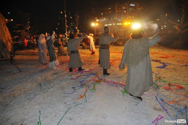 «Різдво у Луцьку»: вражаюче театральне дійство від гостей зі Львова