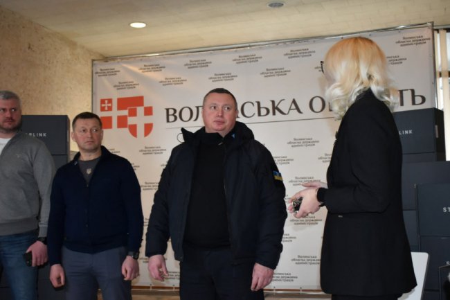 Громади Волині отримали 35 систем супутникового зв’язку «Starlink». ФОТО