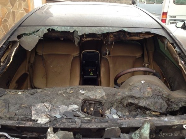 В Одесі прибічнику Євромайдану підірвали Lexus