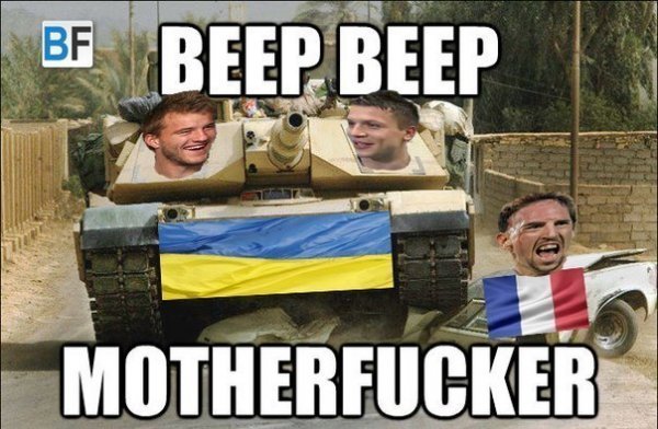 Фотожаби і меми про матч Україна – Франція. ФОТО