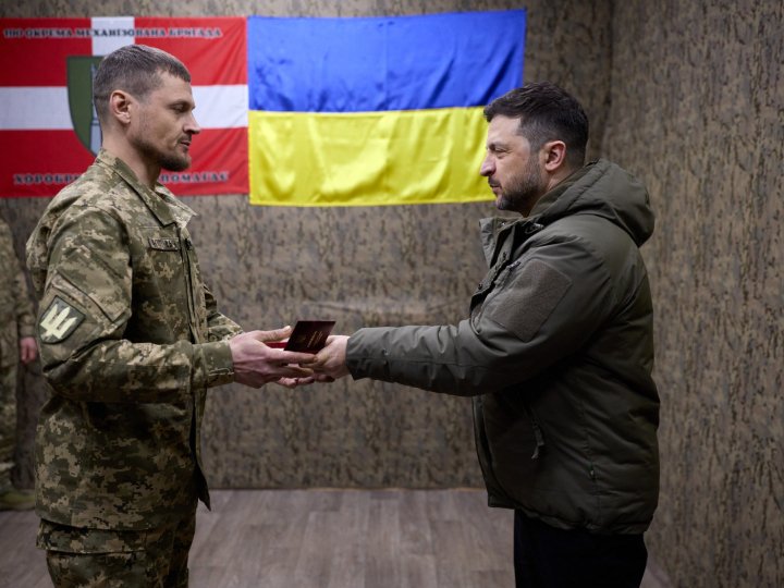 Воїни 100 ОМБр отримали нагороди від Зеленського. ФОТО