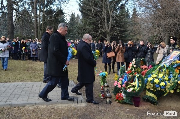 У Луцьку вшанували пам'ять  Василя Мойсея. ФОТО