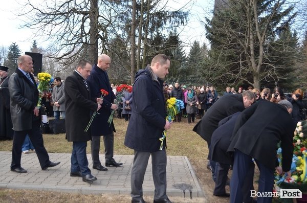 У Луцьку вшанували пам'ять  Василя Мойсея. ФОТО