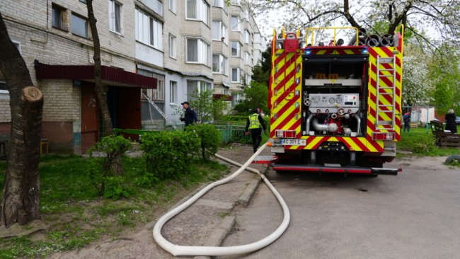У Луцьку – пожежа у багатоповерхівці