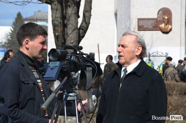 У Луцьку освятили меморіальну дошку Івану Огієнку 