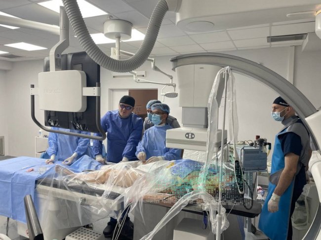 У лікарні на Волині вперше провели рідкісну операцію на серці