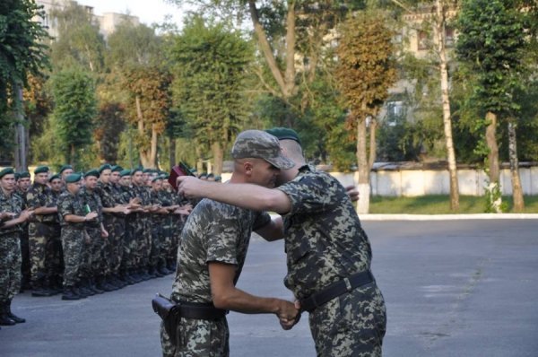 Луцькі прикордонники повернулись зі Сходу. ФОТО
