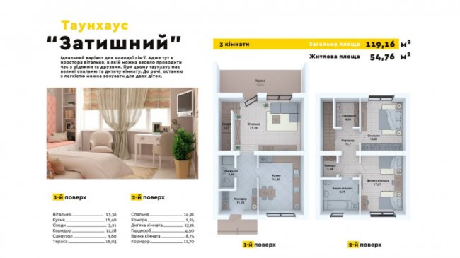 «Інвестор» презентував нові умови відтермінування на таунхауси у ЖК «Струмочок»*