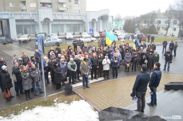 Як Луцьк «тестував» загальний страйк. ФОТО