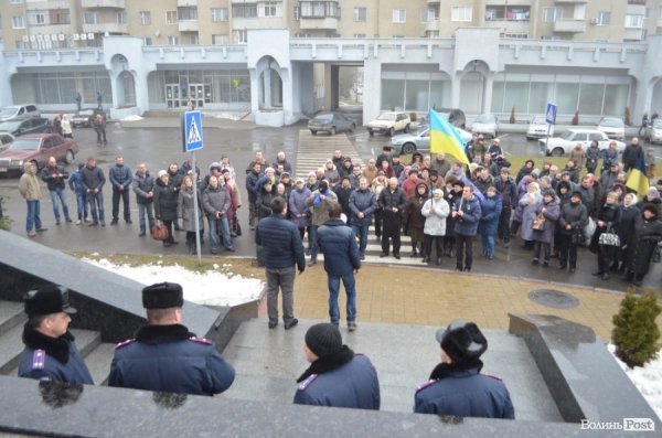 Як Луцьк «тестував» загальний страйк. ФОТО