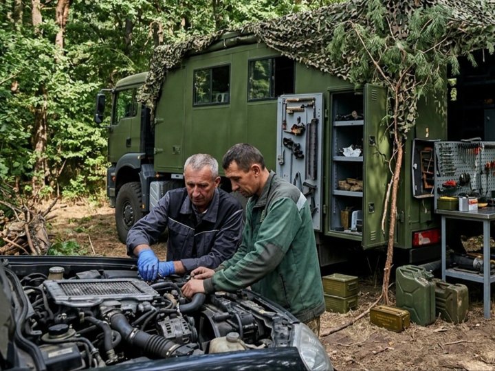 Волинянин змінив автомайстерню на службу і повертає до життя військову техніку